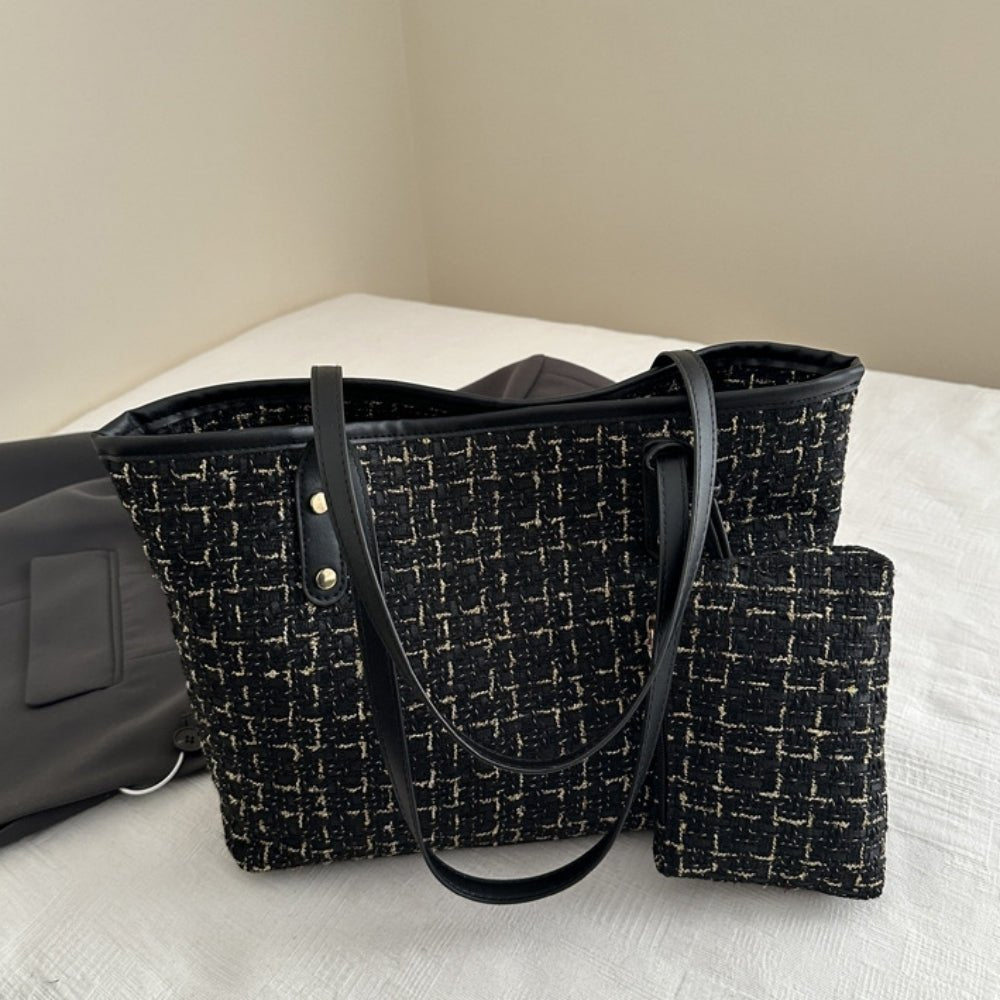 ツイードビッグトートバッグ|オフィスカジュアル レディース 通販【ミレジェネ】