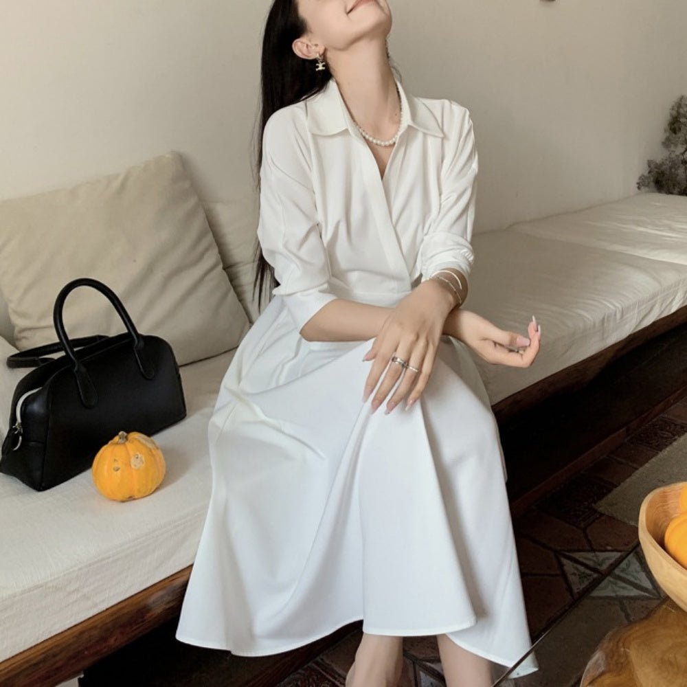 カシュクールワンピース|オフィスカジュアル レディース 通販 Millennial Generation【ミレジェネ】