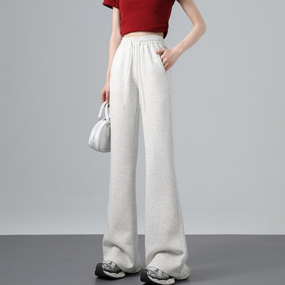 スウェットフレアパンツ|オフィスカジュアル レディース 通販【ミレジェネ】