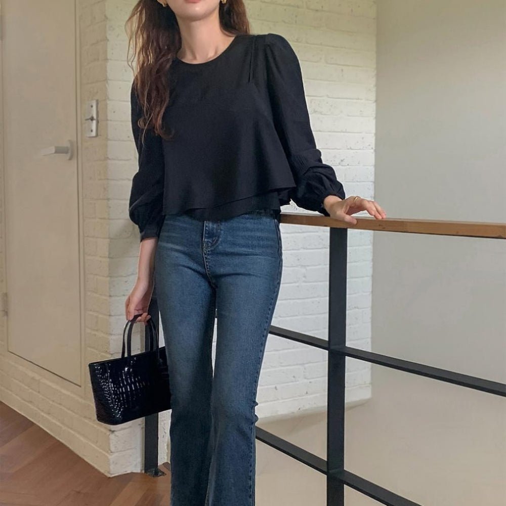 同素材キャミ付きブラウスアンサンブル|オフィスカジュアル レディース 通販【ミレジェネ】