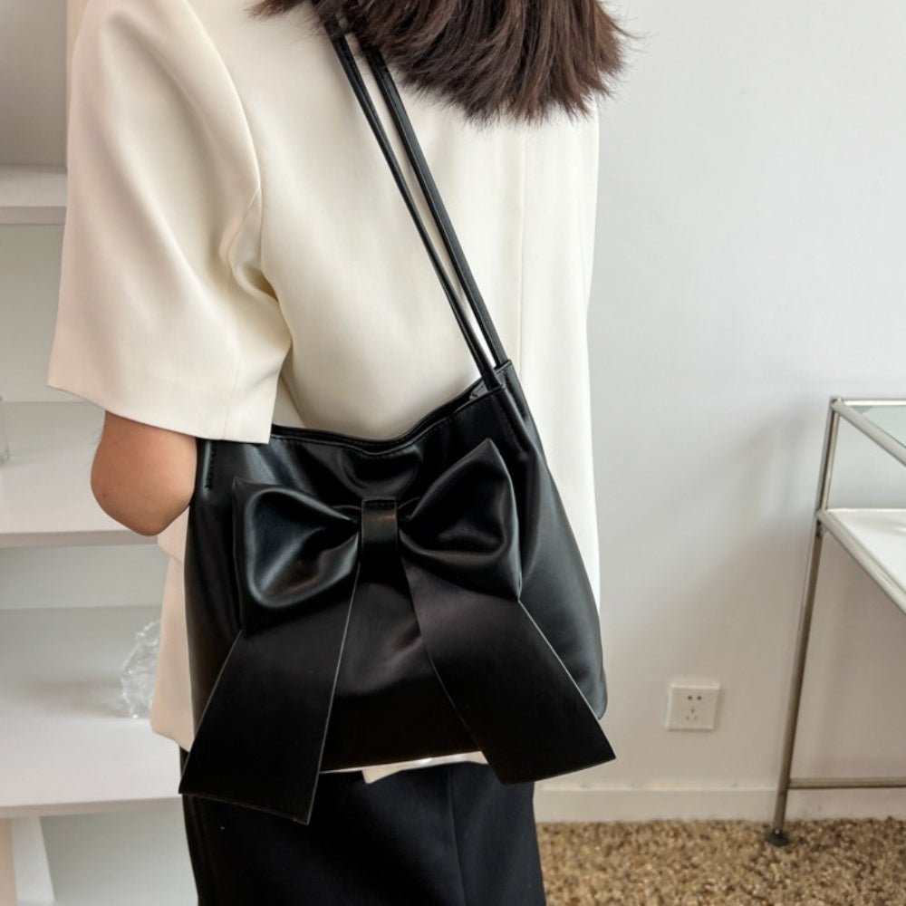 リボンショルダーバッグ|オフィスカジュアル レディース 通販【ミレジェネ】