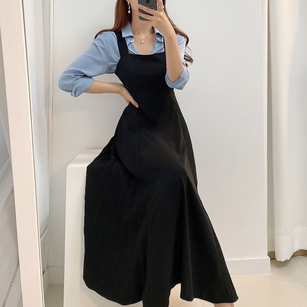 プリーツ切り替えジャンパースカート|オフィスカジュアル レディース 通販【ミレジェネ】