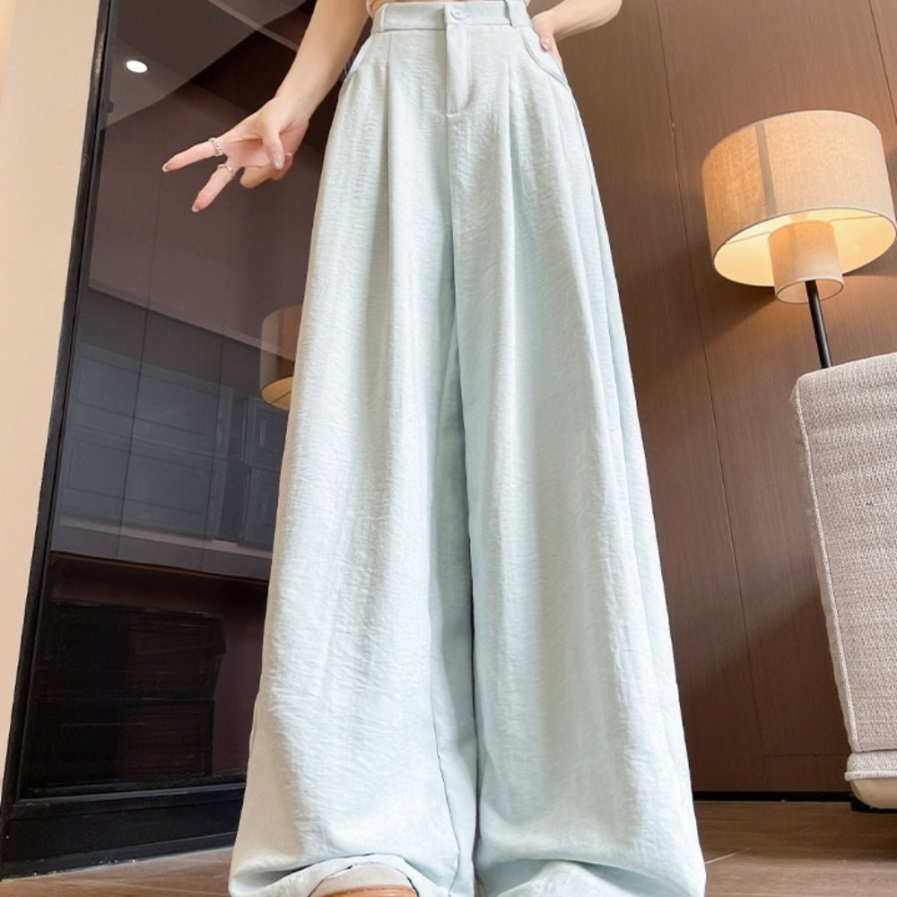 シャーベットカラーワイドパンツ|オフィスカジュアル レディース 通販【ミレジェネ】