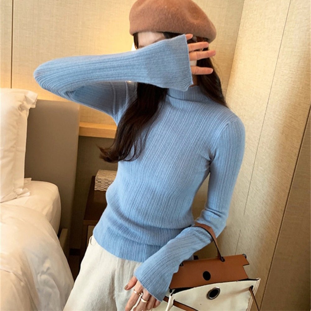 タートル無地ニット|オフィスカジュアル レディース 通販 Millennial Generation【ミレジェネ】