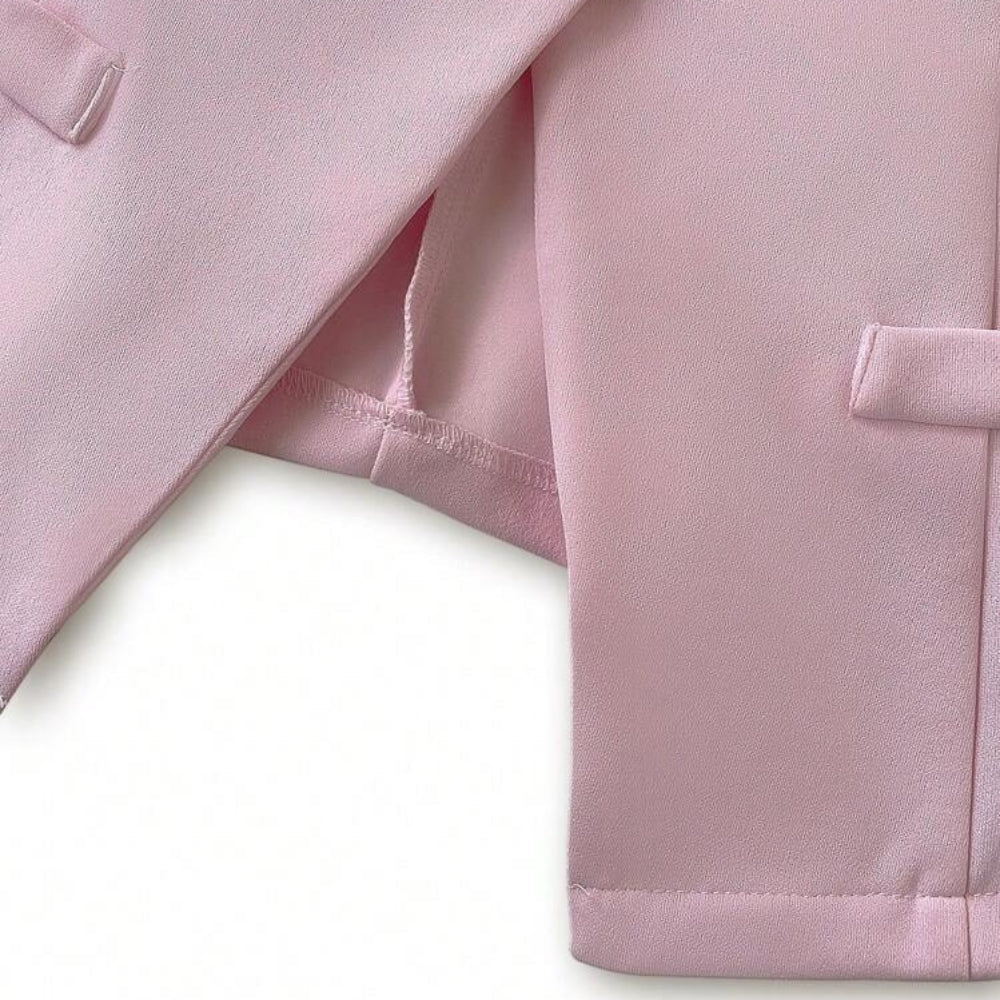 ゴールドボタンラウンドネックベスト|オフィスカジュアル レディース 通販【ミレジェネ】