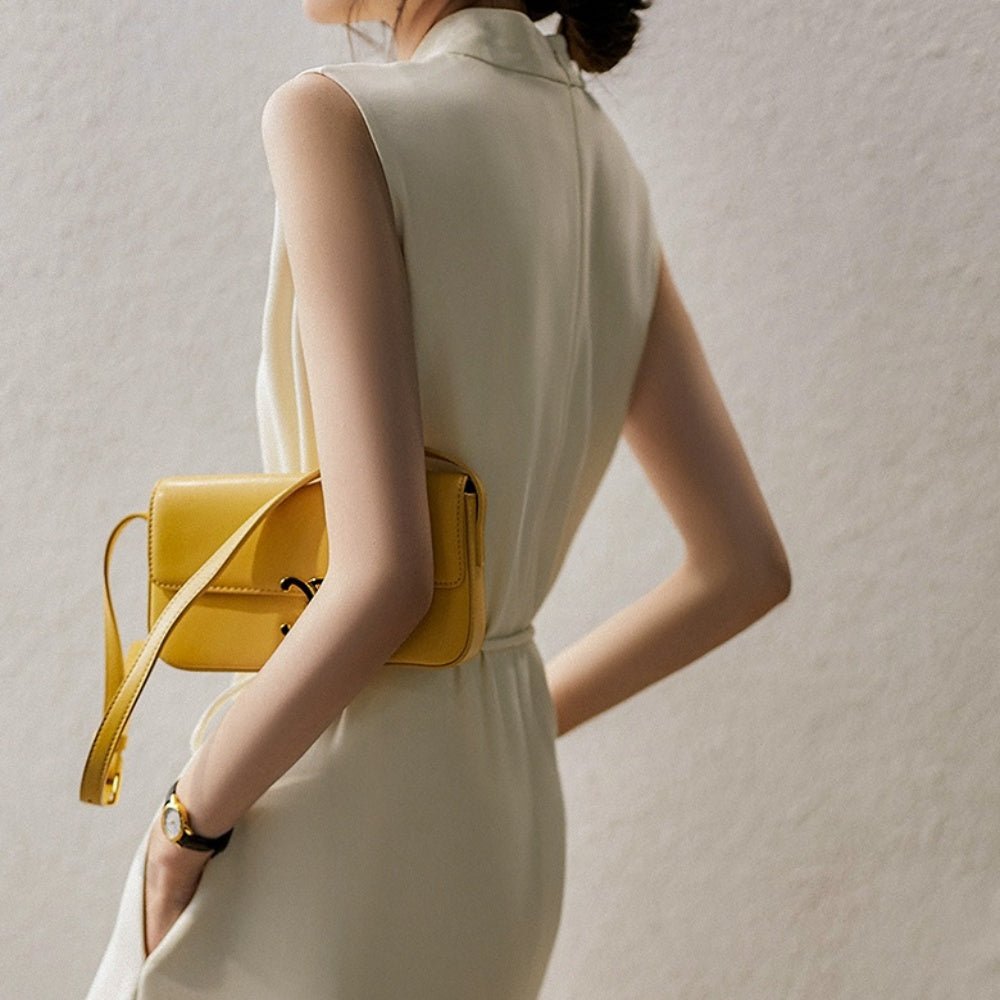 ハイネックノースリーブワンピース|オフィスカジュアル レディース 通販【ミレジェネ】