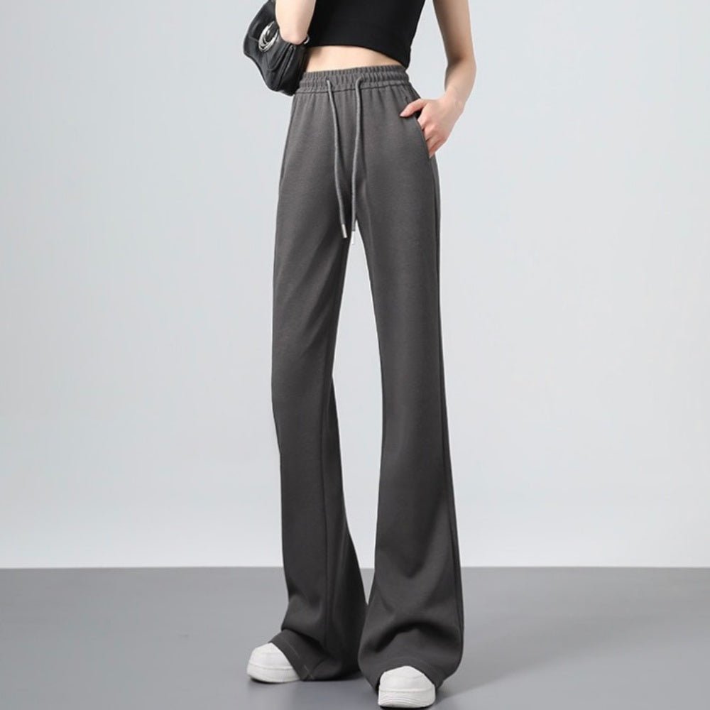 スウェットフレアパンツ|オフィスカジュアル レディース 通販【ミレジェネ】