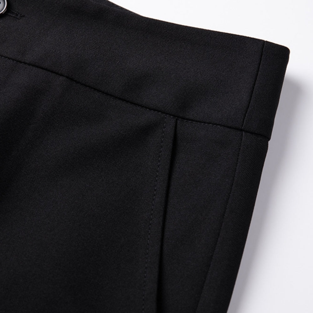 ウエストマークロングジャケット・ワイドパンツセットアップ|オフィスカジュアル レディース 通販【ミレジェネ】