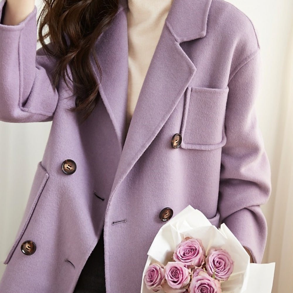 胸ポケ付きチェスターコート|オフィスカジュアル レディース 通販【ミレジェネ】