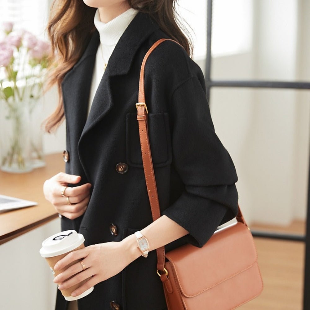 胸ポケ付きチェスターコート|オフィスカジュアル レディース 通販【ミレジェネ】