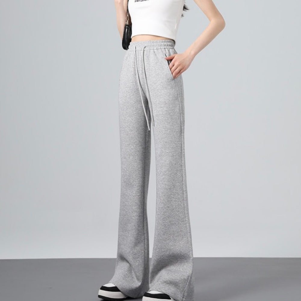 スウェットフレアパンツ|オフィスカジュアル レディース 通販【ミレジェネ】