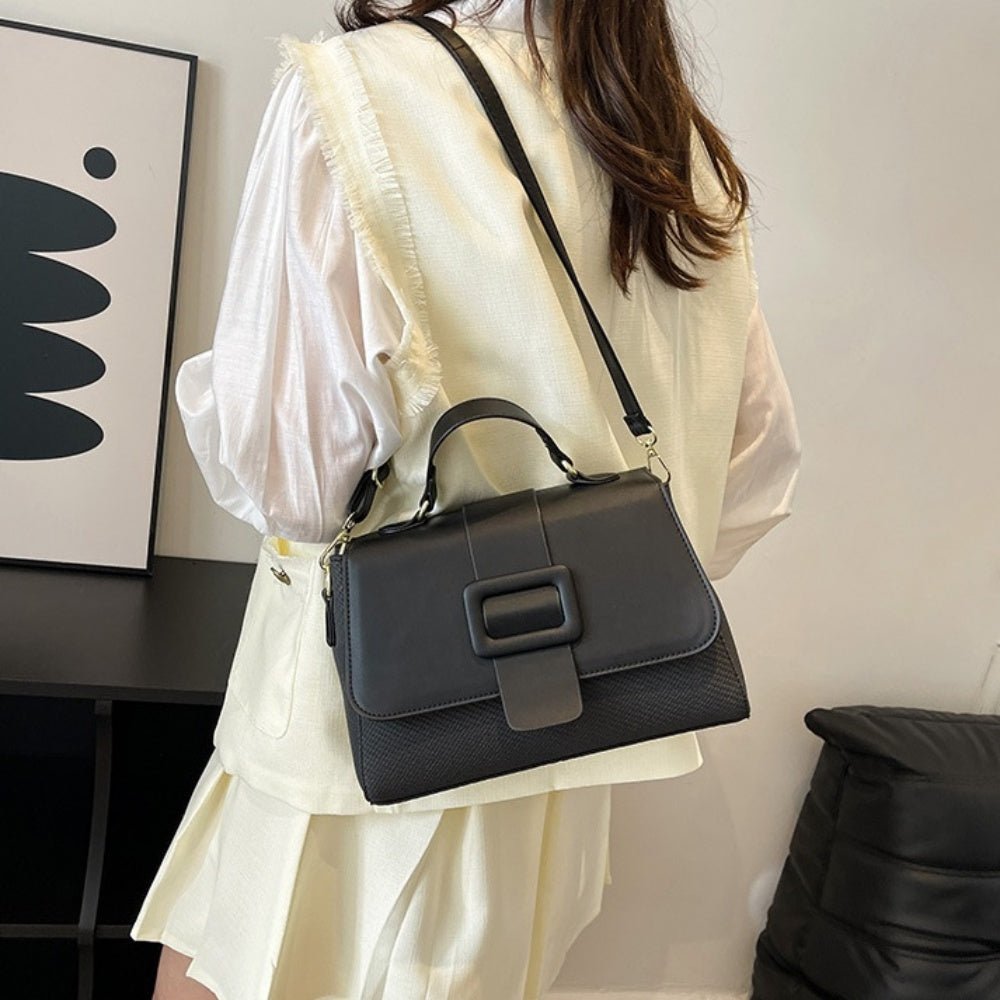 ビッグバックルフラップバッグ|オフィスカジュアル レディース 通販【ミレジェネ】