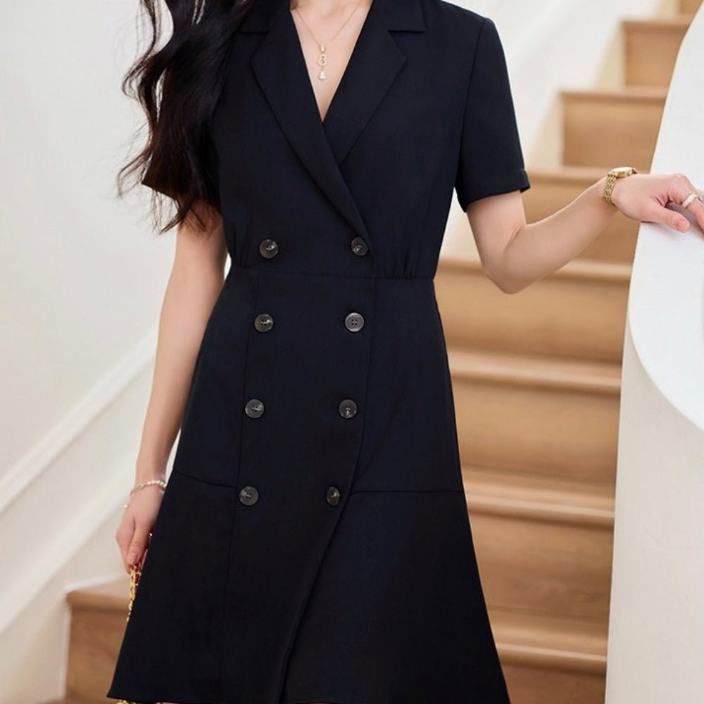 ダブルブレストワンピース|オフィスカジュアル レディース 通販【ミレジェネ】