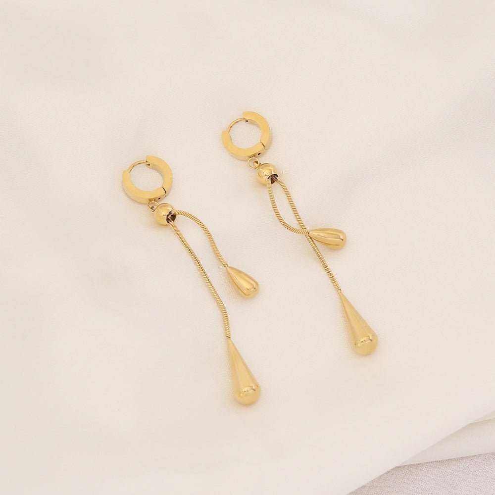 ミニマルメタルドロップジュエリーセット|オフィスカジュアル レディース 通販【ミレジェネ】