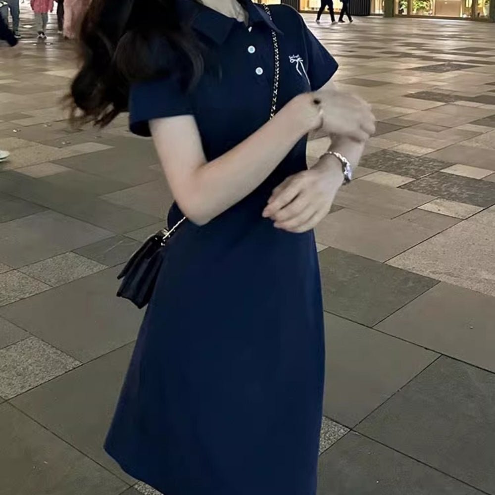 ポロシャツミニワンピ|オフィスカジュアル レディース 通販【ミレジェネ】