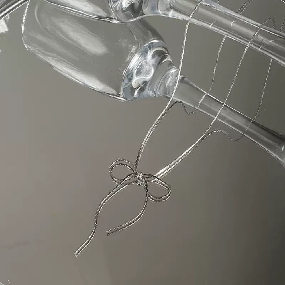 ナローリボンネックレス|オフィスカジュアル レディース 通販【ミレジェネ】