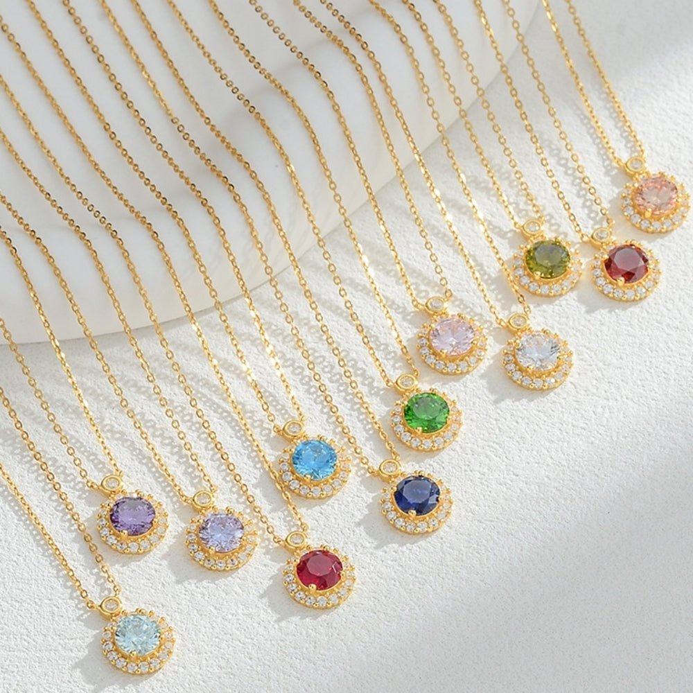 バースデーカラービジューネックレス|オフィスカジュアル レディース 通販【ミレジェネ】