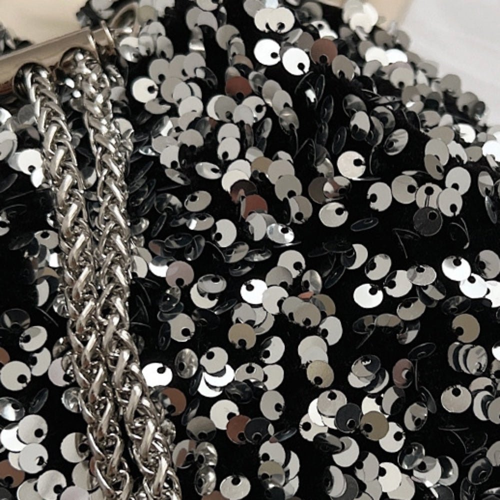 スパンコール巾着 ミニショルダーバッグ|オフィスカジュアル レディース 通販【ミレジェネ】