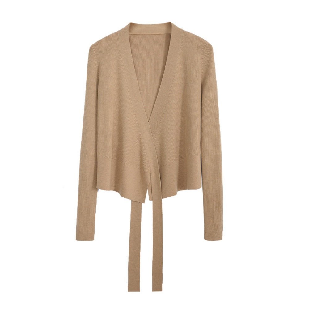 カシュクールニット|オフィスカジュアル レディース 通販 Millennial Generation【ミレジェネ】