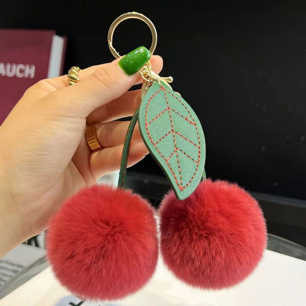 チェリーモチーフファーチャーム|オフィスカジュアル レディース 通販【ミレジェネ】