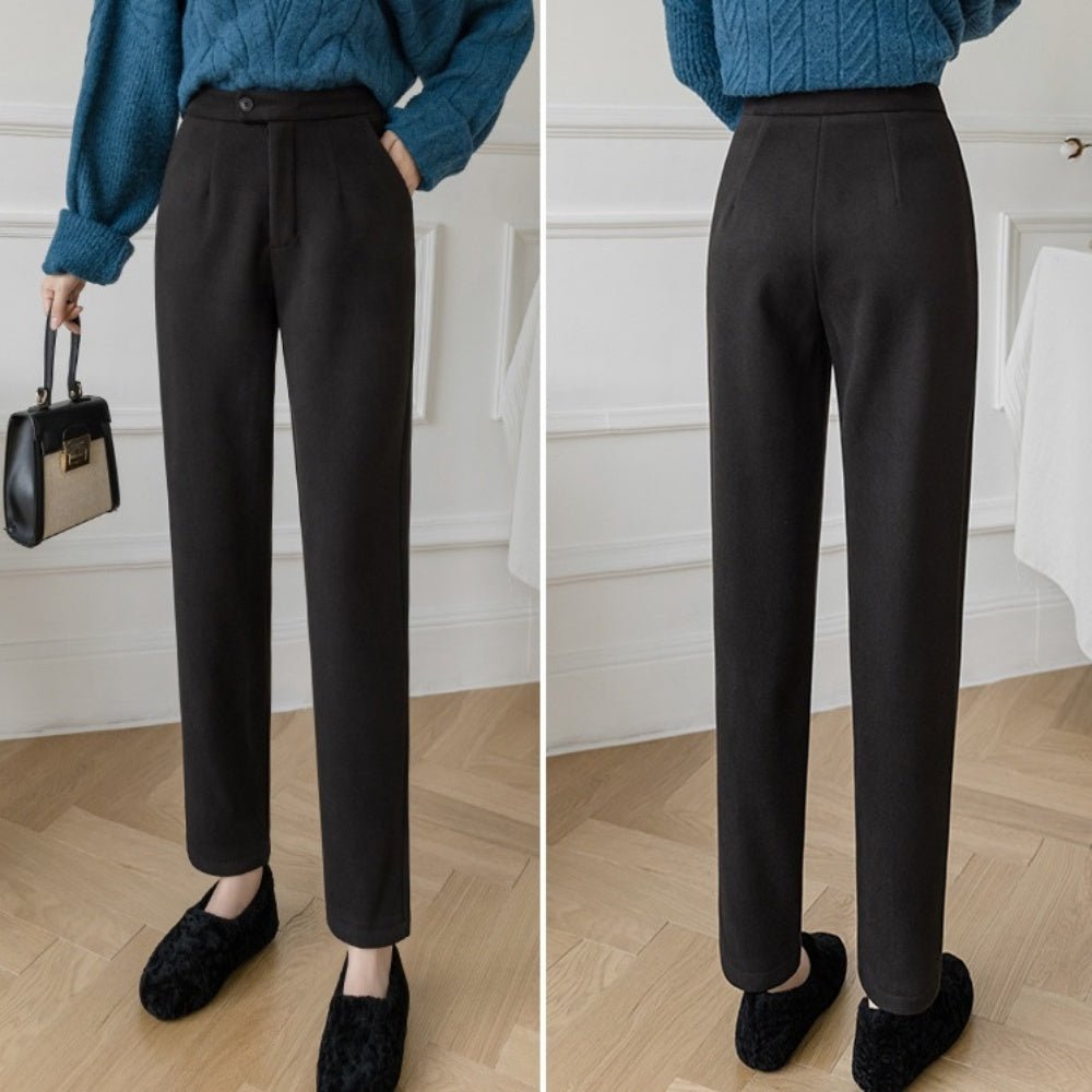 テーパードタックパンツ|オフィスカジュアル レディース 通販【ミレジェネ】