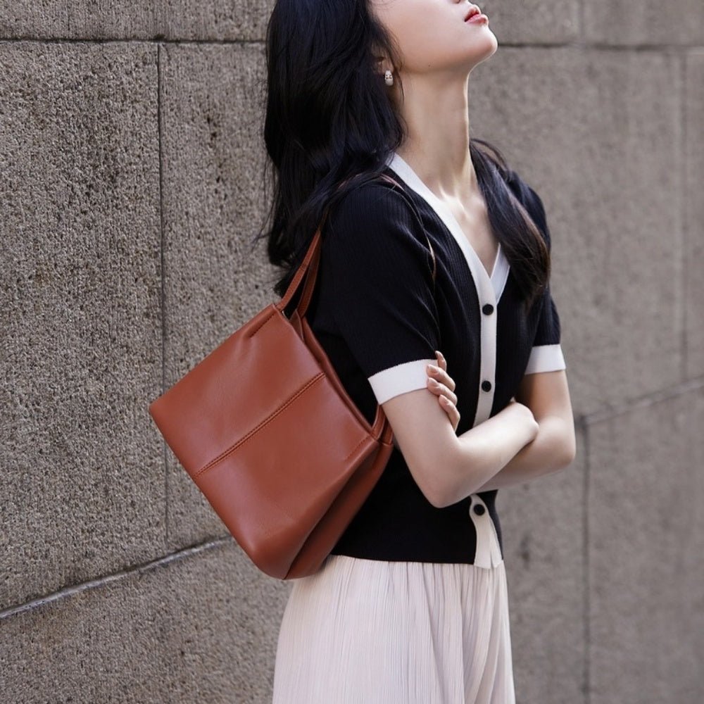 フロントボタン配色トップス|オフィスカジュアル レディース 通販【ミレジェネ】