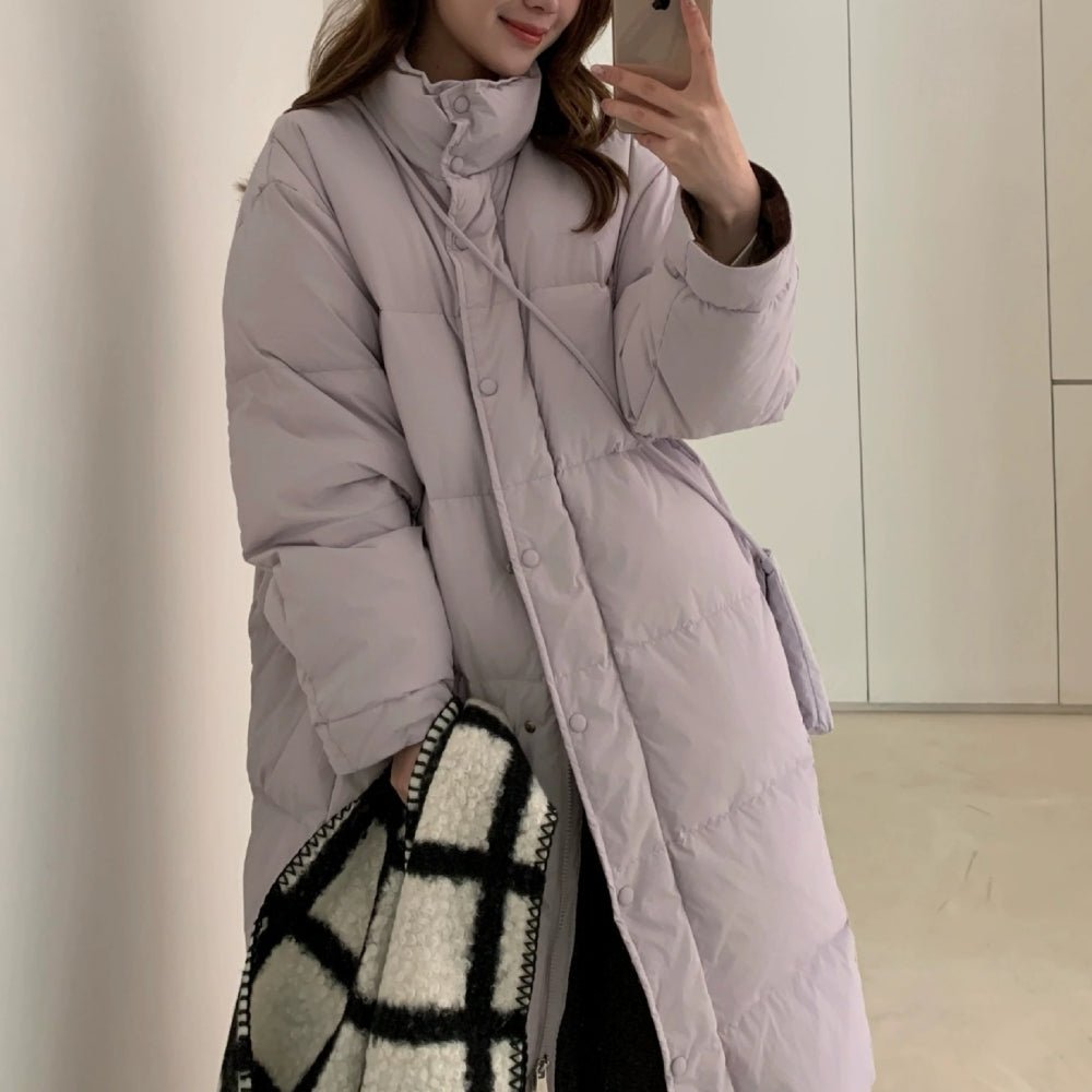 スタンド襟ダウンコート|オフィスカジュアル レディース 通販【ミレジェネ】