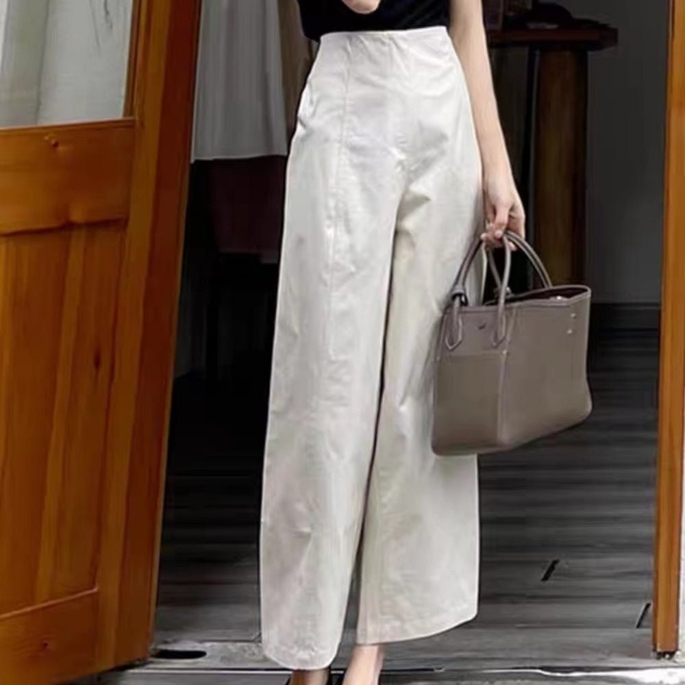 ハイウエストワイドレッグパンツ|オフィスカジュアル レディース 通販【ミレジェネ】