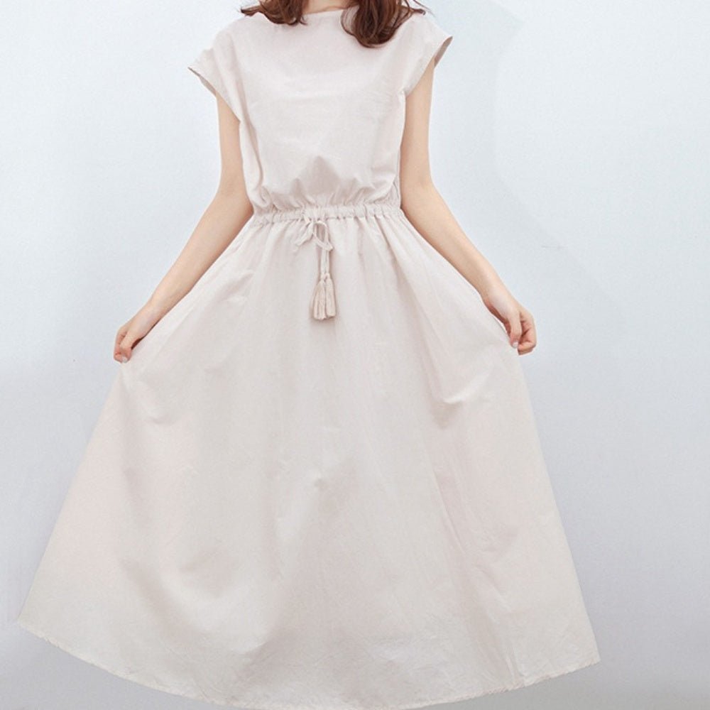 ウェストギャザースクエアネックワンピース|オフィスカジュアル レディース 通販【ミレジェネ】