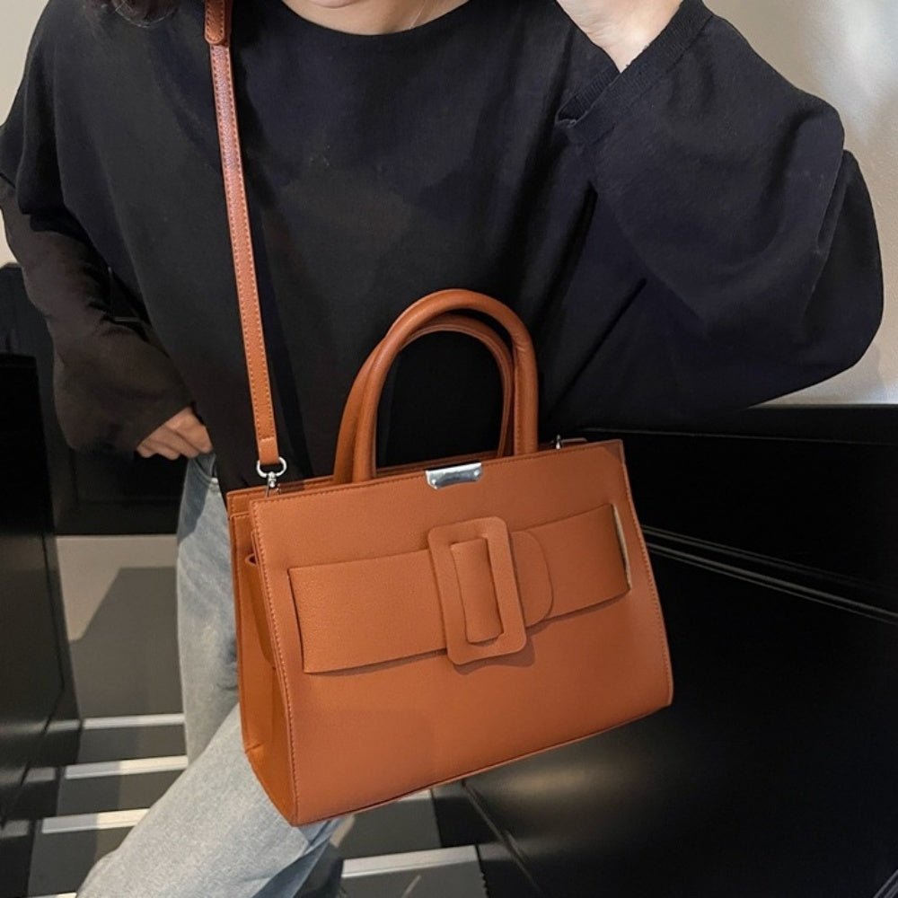 ビッグバックルトートバッグ|オフィスカジュアル レディース 通販【ミレジェネ】