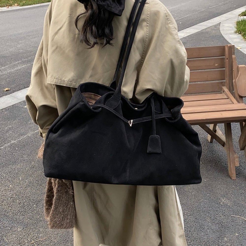 スエード調トートバッグ|オフィスカジュアル レディース 通販【ミレジェネ】