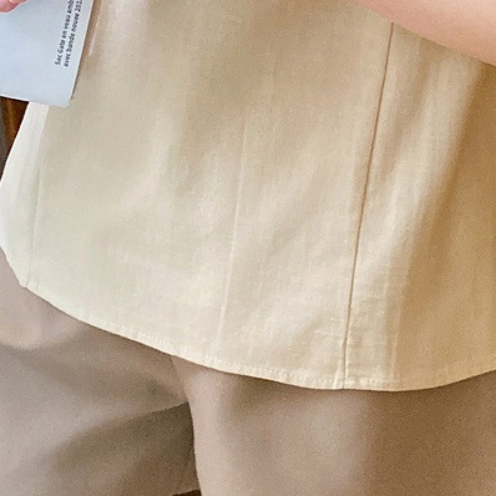 タック入り半袖トップス|オフィスカジュアル レディース 通販【ミレジェネ】