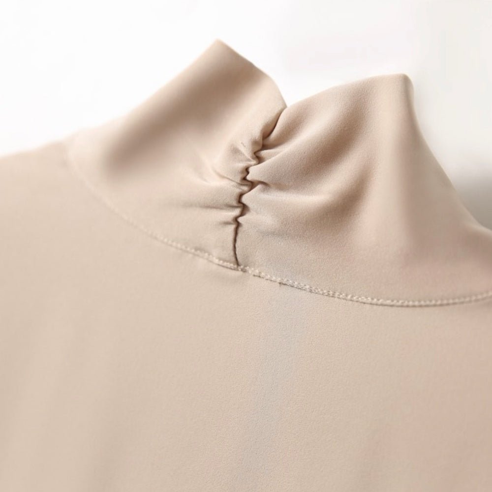 装飾付ショールカラーブラウス|オフィスカジュアル レディース 通販【ミレジェネ】