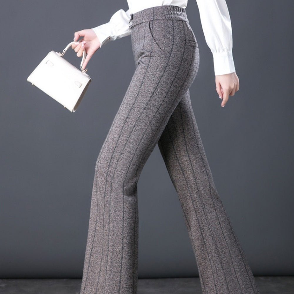 ハイウエストストレートパンツ|オフィスカジュアル レディース 通販【ミレジェネ】