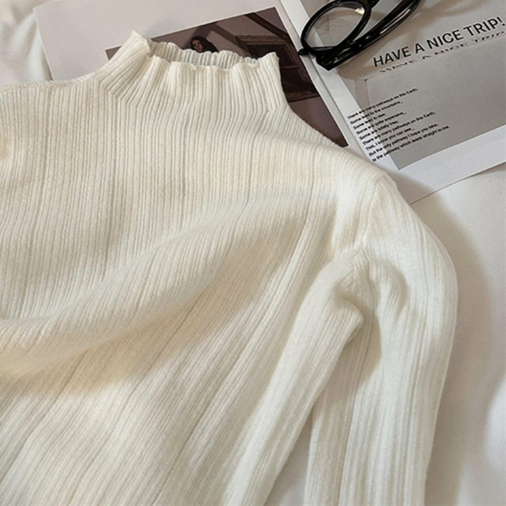 タートル無地ニット|オフィスカジュアル レディース 通販 Millennial Generation【ミレジェネ】