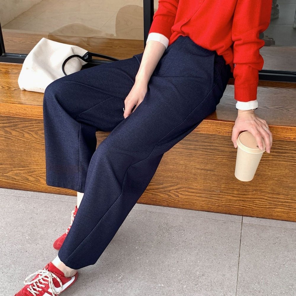 ワイドストレートパンツ|オフィスカジュアル レディース 通販【ミレジェネ】