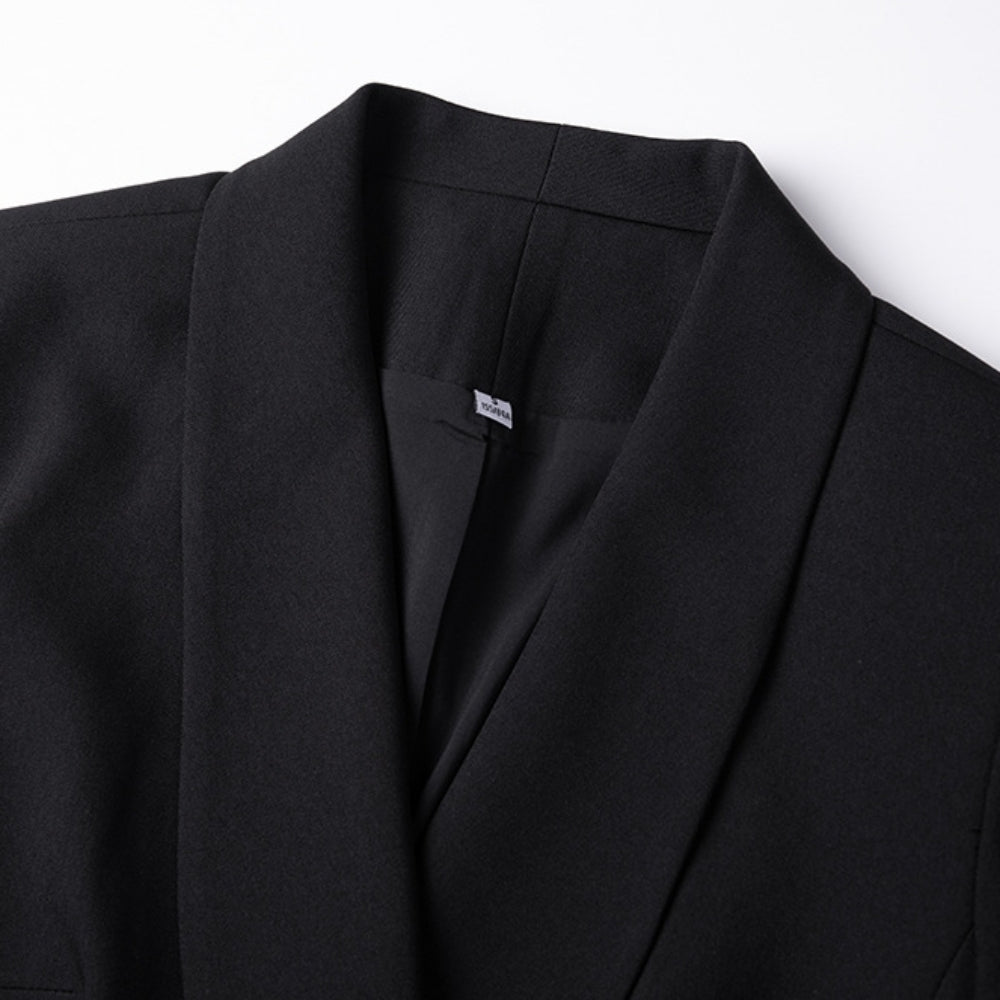 ウエストマークロングジャケット・ワイドパンツセットアップ|オフィスカジュアル レディース 通販【ミレジェネ】