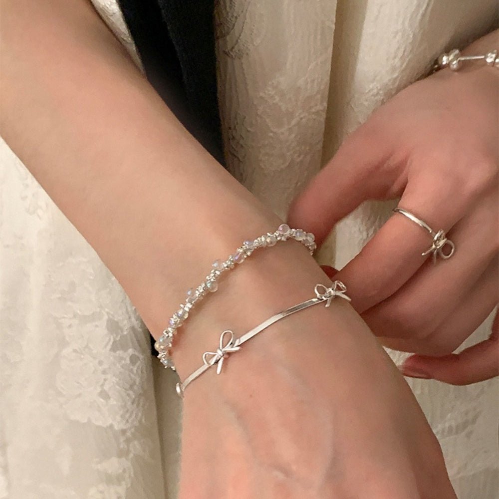 リボンモチーフブレスレット|オフィスカジュアル レディース 通販【ミレジェネ】