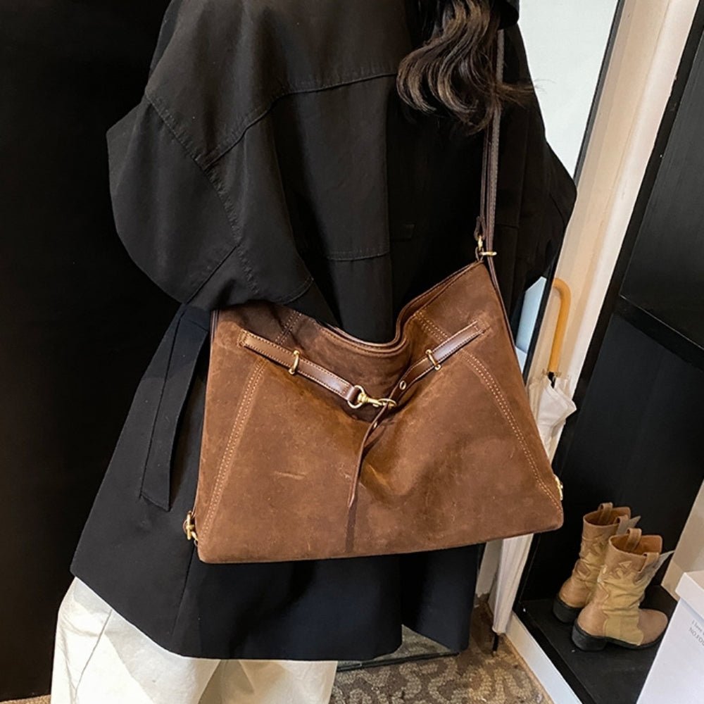 ソフトレザー調ショルダーバッグ|オフィスカジュアル レディース 通販【ミレジェネ】