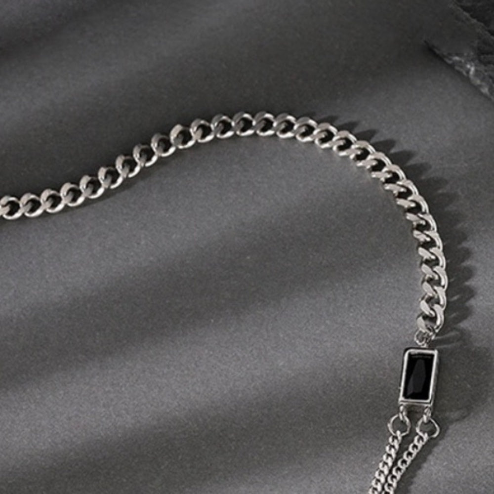 スクエアカットチェーンチョーカー|オフィスカジュアル レディース 通販【ミレジェネ】