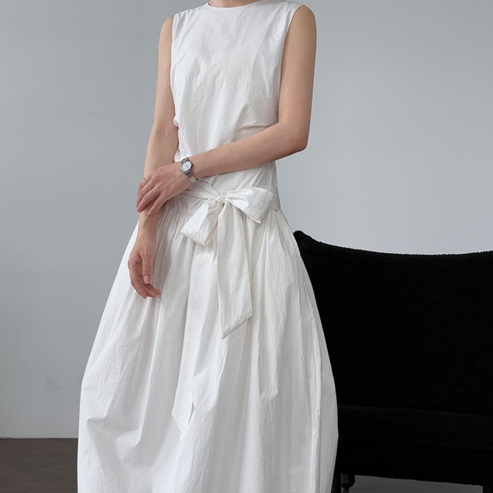 ノースリーブバルーンワンピース|オフィスカジュアル レディース 通販【ミレジェネ】