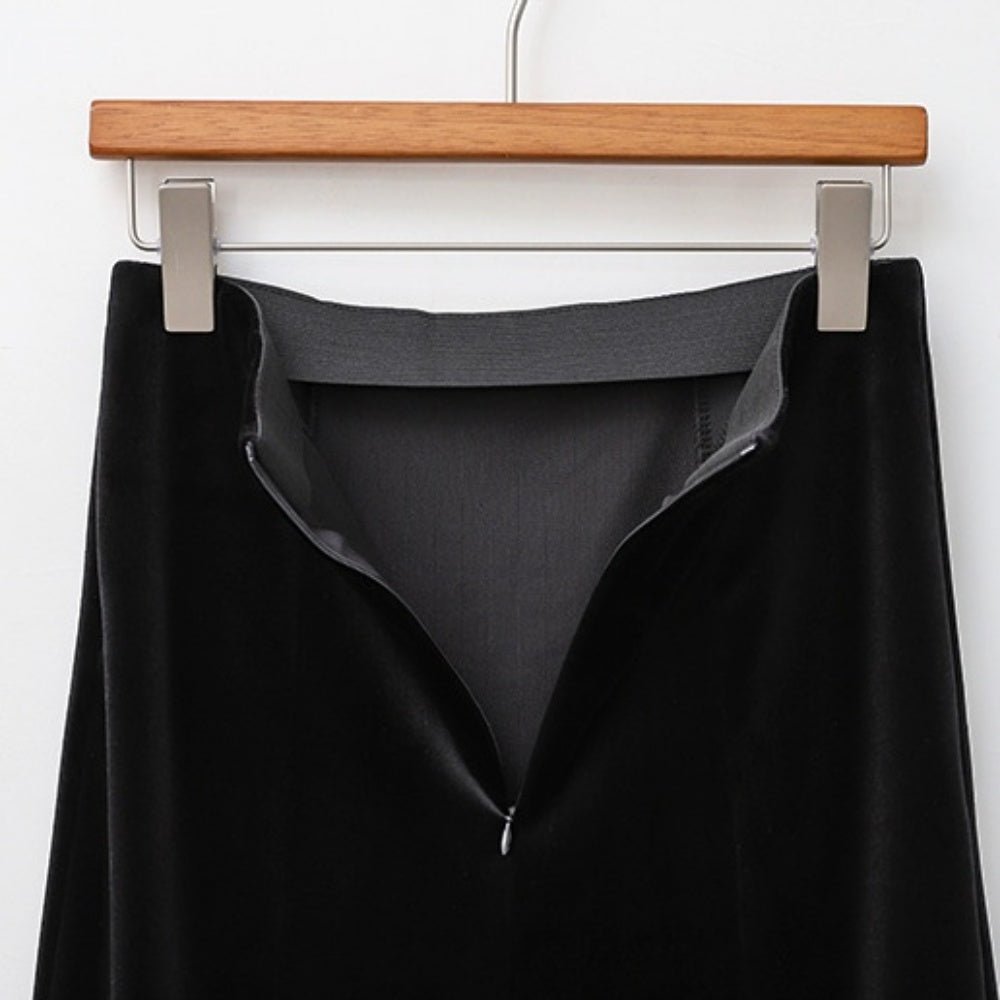 ベルベットマーメイドスカート|オフィスカジュアル レディース 通販【ミレジェネ】