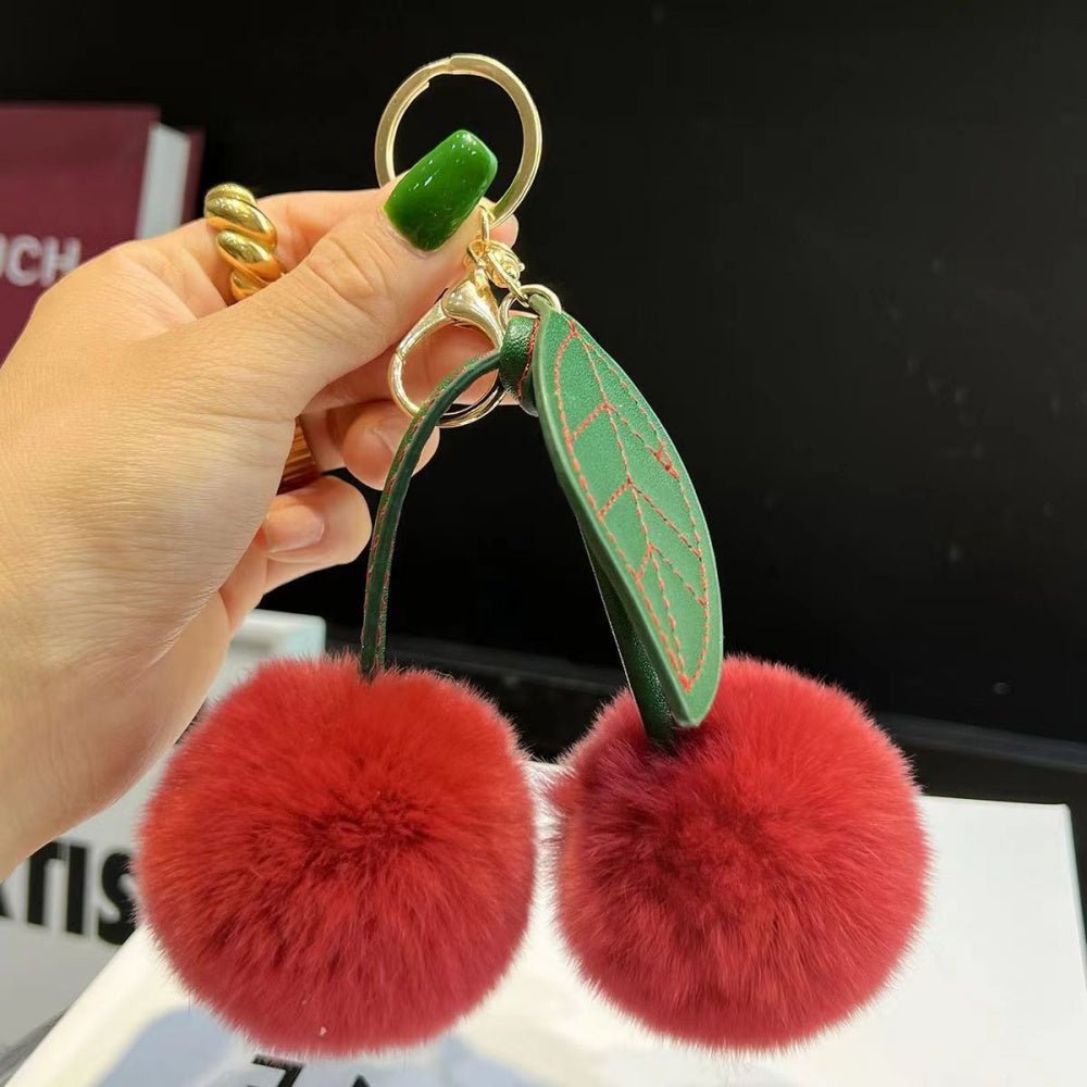 チェリーモチーフファーチャーム|オフィスカジュアル レディース 通販【ミレジェネ】