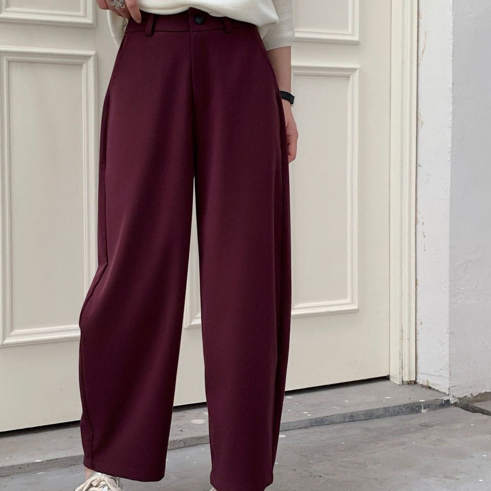 ワイドストレートパンツ|オフィスカジュアル レディース 通販【ミレジェネ】