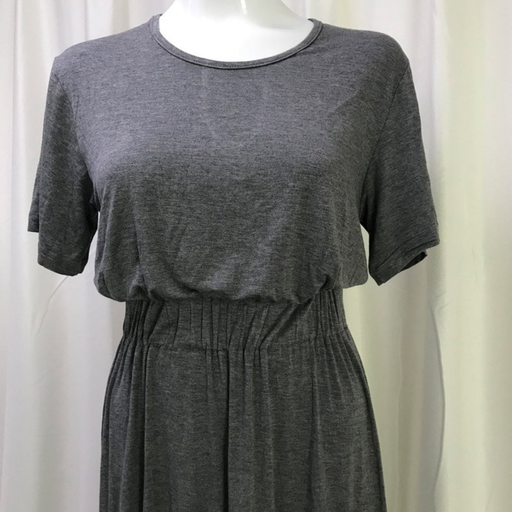 ウエストギャザーロングワンピース|オフィスカジュアル レディース 通販【ミレジェネ】