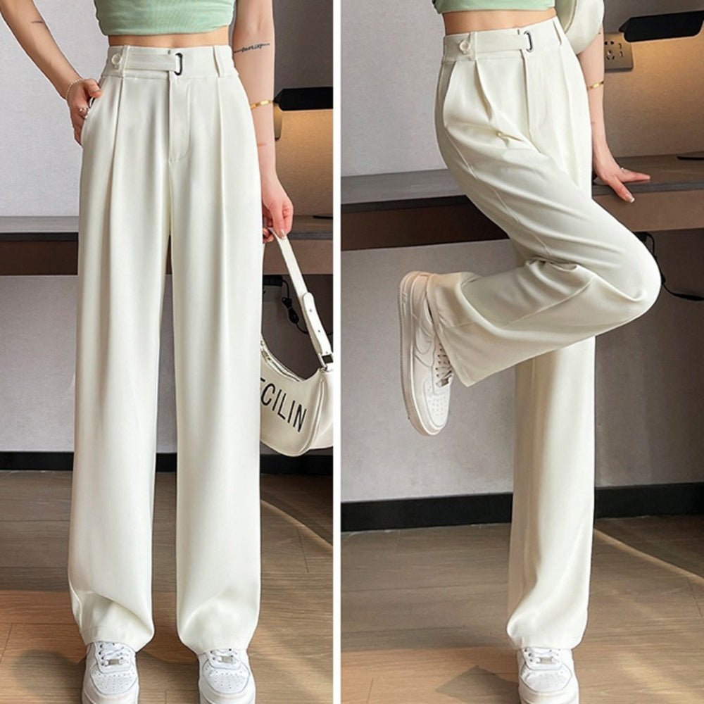 ウエストマークタックパンツ|オフィスカジュアル レディース 通販【ミレジェネ】