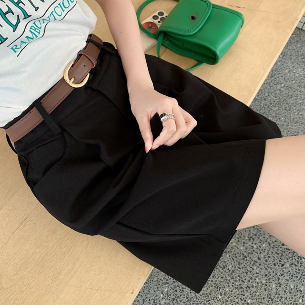 コットンリネンハーフパンツ|オフィスカジュアル レディース 通販【ミレジェネ】