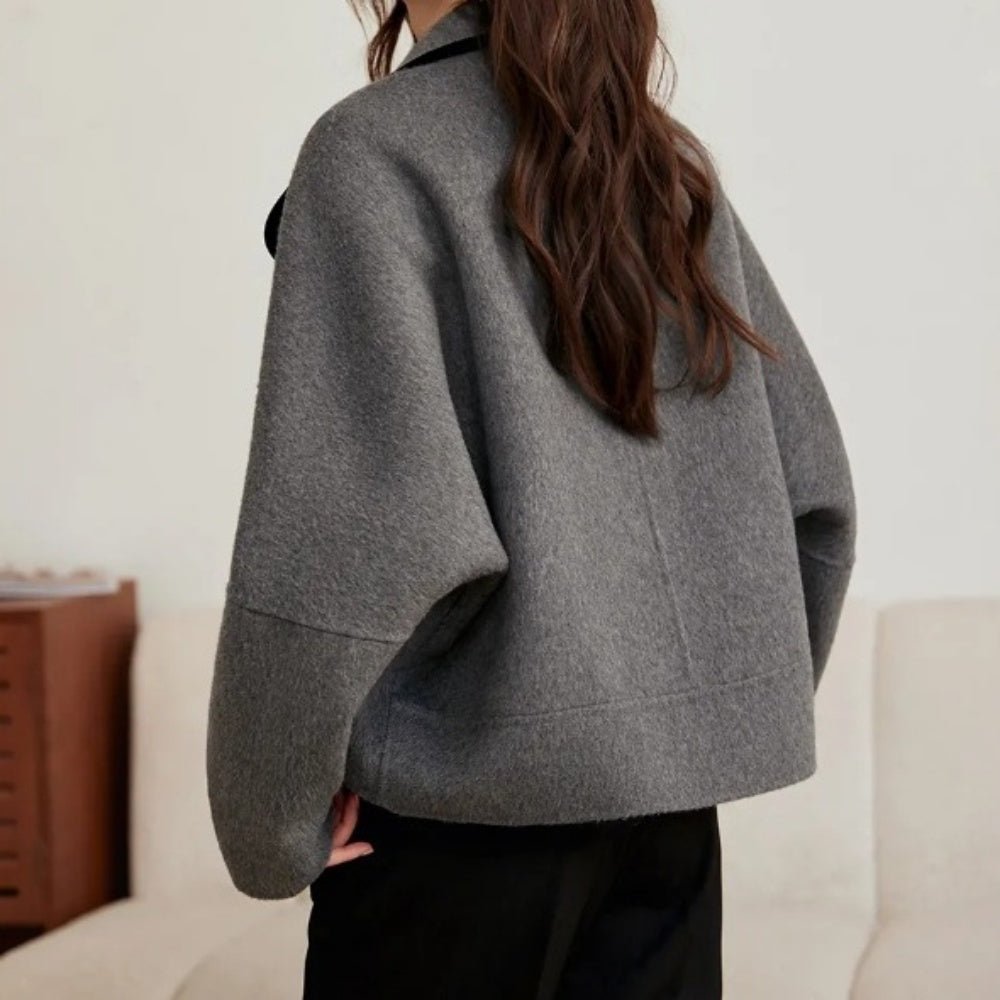 ポケットデザインショートコート|オフィスカジュアル レディース 通販【ミレジェネ】