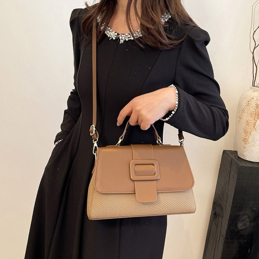 ビッグバックルフラップバッグ|オフィスカジュアル レディース 通販【ミレジェネ】
