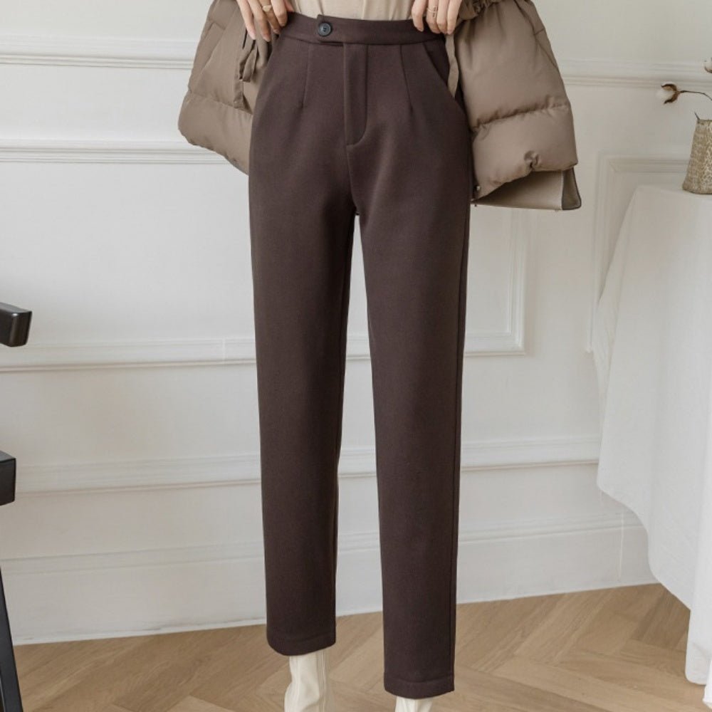 テーパードタックパンツ|オフィスカジュアル レディース 通販【ミレジェネ】